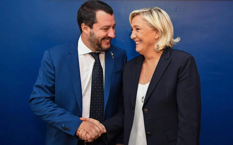 Σαλβίνι-Λεπέν κήρυξαν το τέλος της γερμανοκρατούμενης Ευρώπης – «Να τελειώσουμε αυτήν την Ε.Ε» – Μανιφέστο υπέρ του έθνους-κράτους